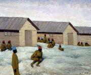 Felix Vallotton, Senegalese Soldiers at the camp of Mailly,